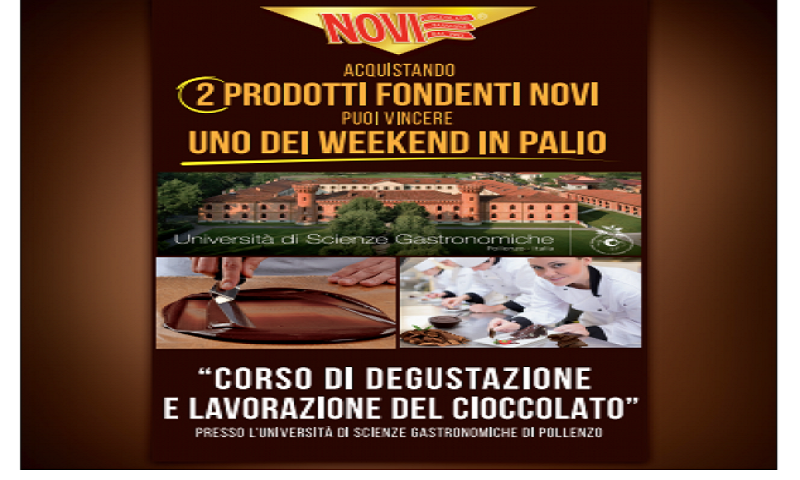 Vincere un weekend gastronomico col concorso Novi? Si può!