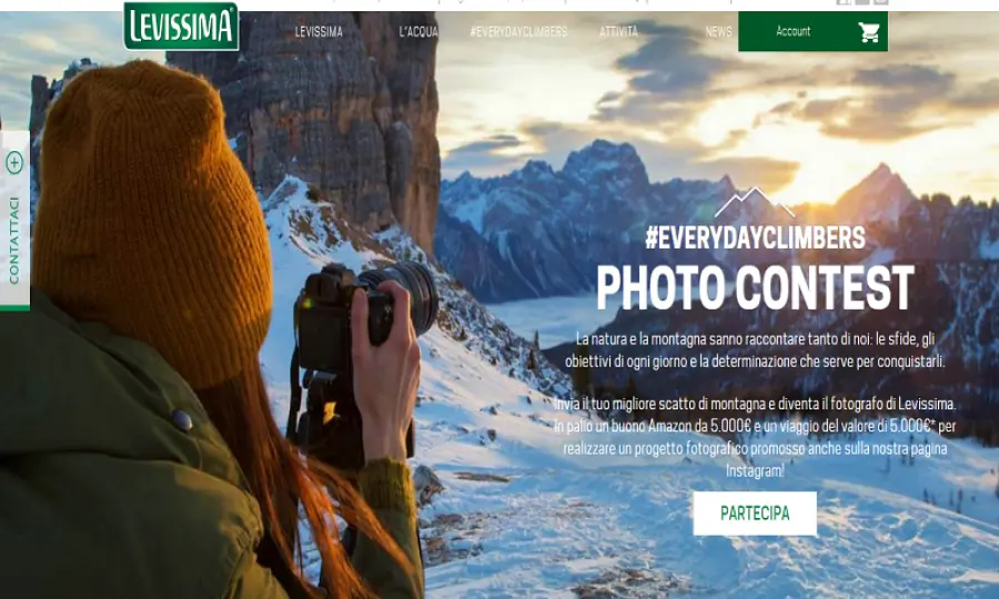 Buono Amazon? Vincilo alla montagna con Levissima!