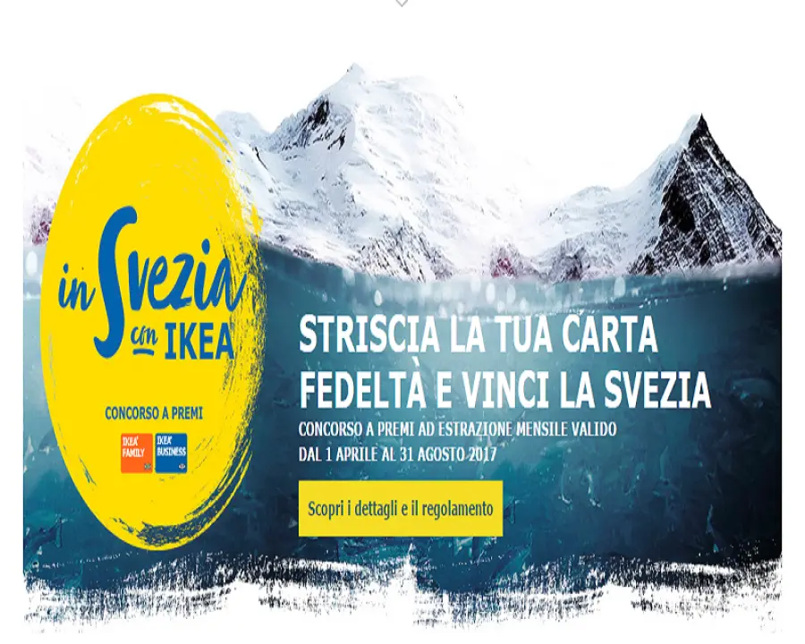 Concorso Ikea, partecipa e voli in Svezia!