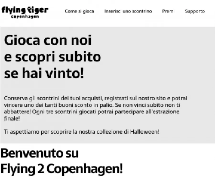 Vinci 1 viaggio a Copenaghen con Flying Tiger Copenhagen ti Premia