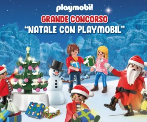 Vinci 1 soggiorno al Fun Park Playmobil con il concorso "Natale con Playmobil"