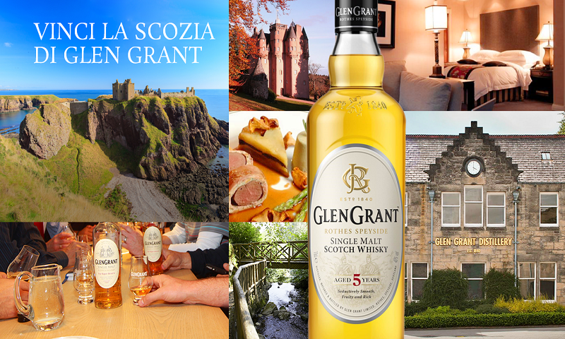Concorso Glen Grant: vinci viaggio in Scozia