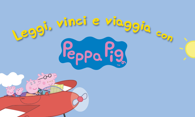 Concorso libri Peppa Pig per vincere una crociera