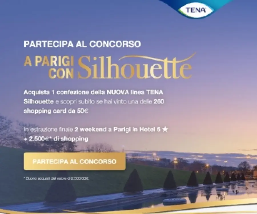 Vinci Parigi con Silhouette Tena