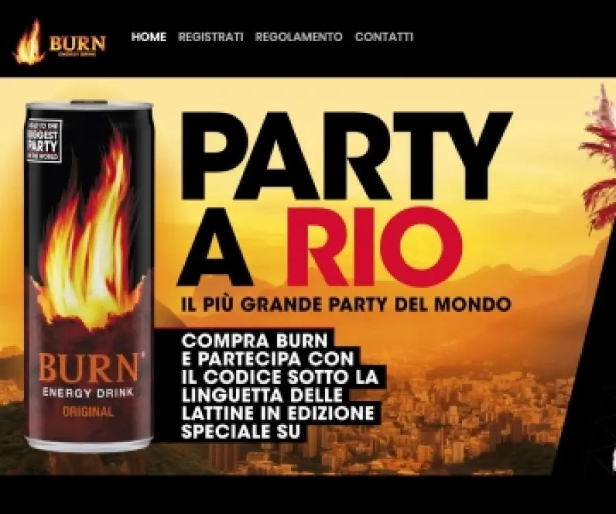 Vinci un viaggio a Rio De Janeiro con Burn