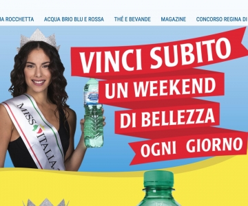 Vinci soggiorni a Gubbio con Acqua Rocchetta concorso “Regina di Bellezza con Rocchetta"