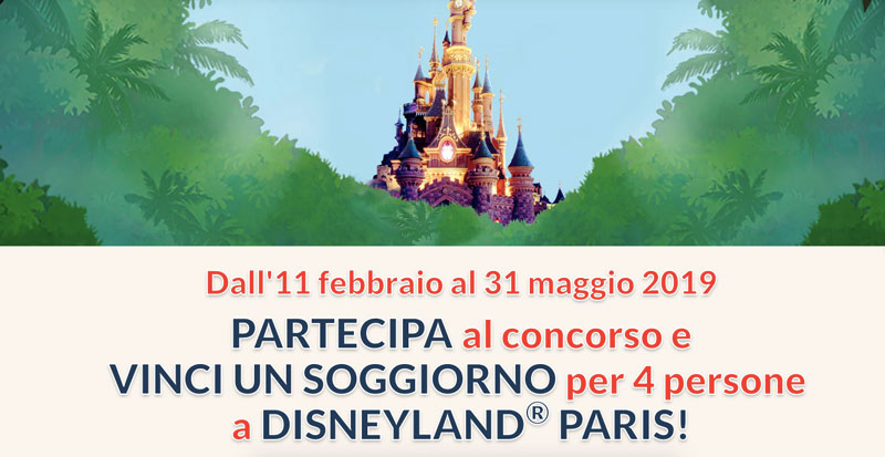 Vinci un viaggio a Disneyland Paris per la famiglia!