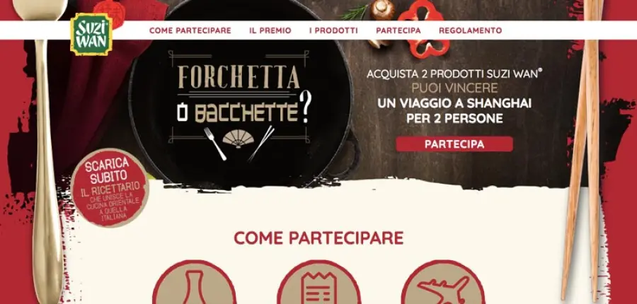 Bacchetta o forchette? Vinci un viaggio in Cina: una settimana a Shangai per 2 persone!