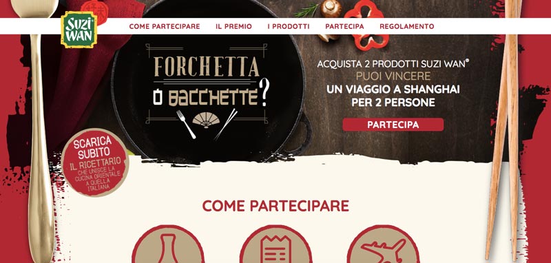 Bacchetta o forchette? Vinci un viaggio in Cina: una settimana a Shangai per 2 persone!